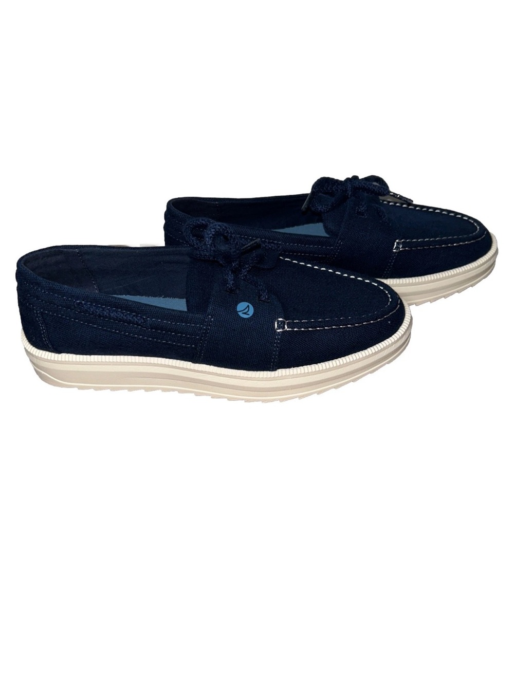 Sperry Cruise Women’s Navy PlushStep Boat Shoes  Size 8.5 No Box
